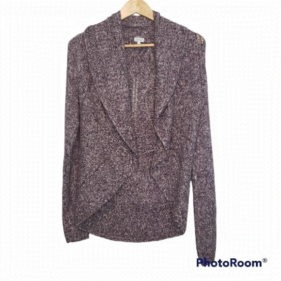 Kismet Sweaters - 𝅺NWT Kismet Lilac Amelia Twist Open Cardigan Extra Small XS